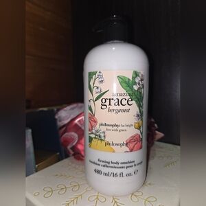 Philosophy Amazing Grace Bergamot Body Emulsion Lotion NWT